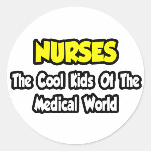 ナース...クール Kids of Medical World ラウンドシール