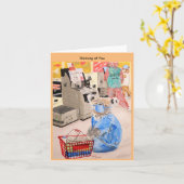 「ナース」グリーテ空白のィングカード カード (黄色い花)