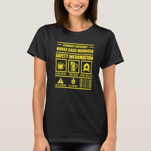 ナース・ケース・マネージャRn Management Tシャツ (正面)