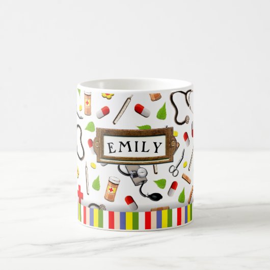 ナース コーヒーマグカップ (中央)