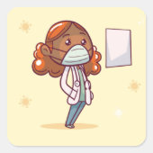 ナース スクエアシール (正面)