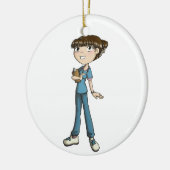 ナース セラミックオーナメント (左)