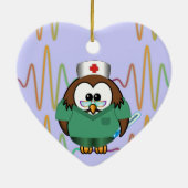 ナース セラミックオーナメント (裏面)