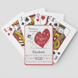 ナース、ハートのトランプの最も大きい女王 トランプ