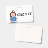 ナース バッジ (正面＆裏面)