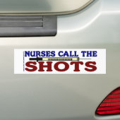 ナース バンパーステッカー (車上)