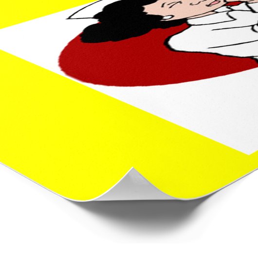 ナース ポスター (角)