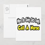 ナース ポストカード (正面/裏面)