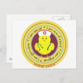 ナース ポストカード (正面/裏面)