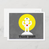 ナース ポストカード (正面/裏面)