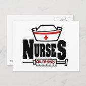 ナース ポストカード (正面/裏面)