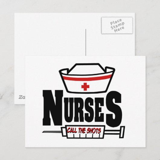 ナース ポストカード (正面/裏面)
