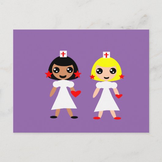 ナース ポストカード (正面)