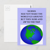 ナース ポストカード (正面/裏面)
