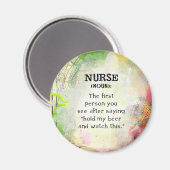 ナース マグネット (正面/裏面)