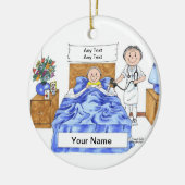 ナース – メス セラミックオーナメント (左)