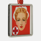 ナース メタルオーナメント (右)
