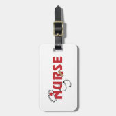 ナース ラゲッジタグ (正面縦)
