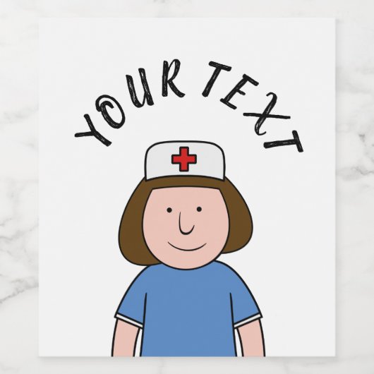 ナース ワインラベル (シングルラベル)