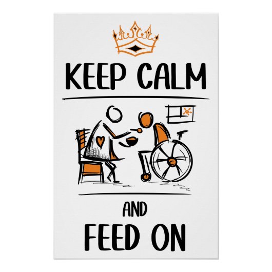 ナース、介護アシスタント/CNA、介護ギフト ポスター (正面)