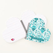 ナース/医学生 – 名前の追加/モノグラム ノートブック (内部)