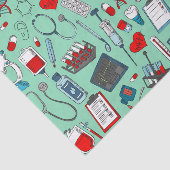 ナース、医師、医療プロフェッショナルをテーマ 薄葉紙 (詳細)