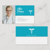 ナース |医療プロフェッショナル 名刺 (正面/裏面)