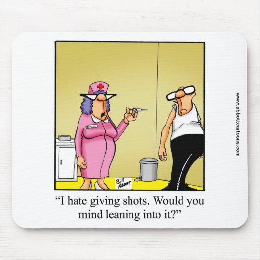 ナース/医療用マウスパッド「斑点」 マウスパッド (正面)