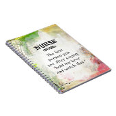 ナース(名詞) ノートブック (右側)