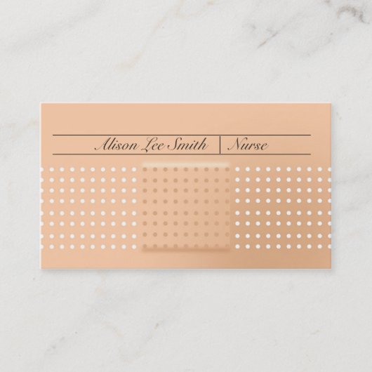 ナース/小児ナース/介護者 名刺 (正面)