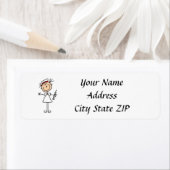 ***ナース***差出人住所ラベル ラベル (インサイチュ)