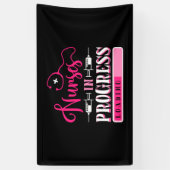 ナース 横断幕 (縦)