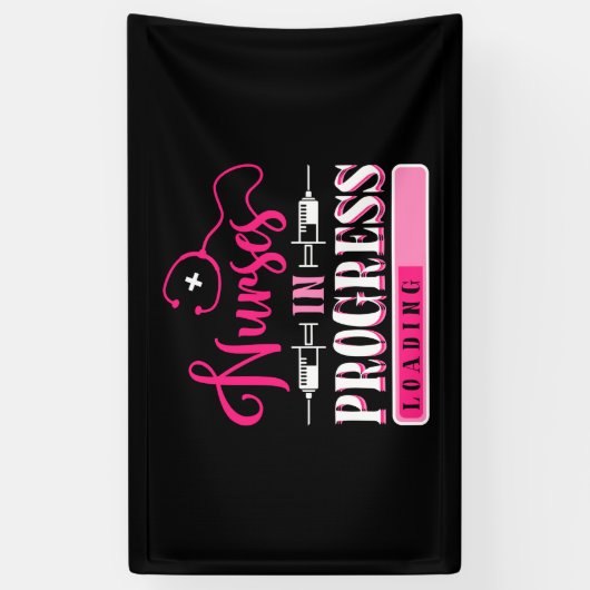 ナース 横断幕 (縦)