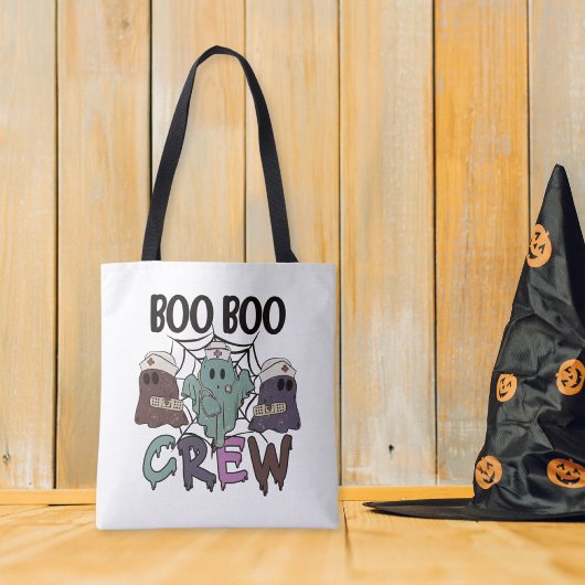 ナース・看護師 ハロウィン ブーブー Crew ゴースト トートバッグ
