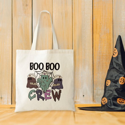 ナース・看護師 ハロウィン ブーブー Crew ゴースト トートバッグ