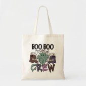 ナース・看護師 ハロウィン ブーブー Crew ゴースト トートバッグ (正面)