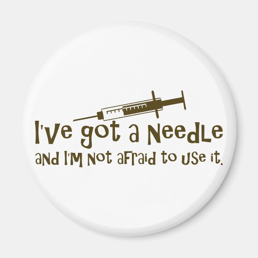 ナース・糖尿病患者への贈与 マグネット (正面)