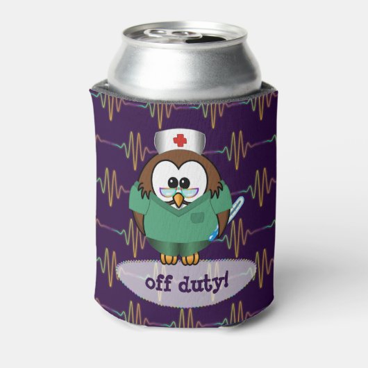 ナース 缶クーラー (缶裏面)