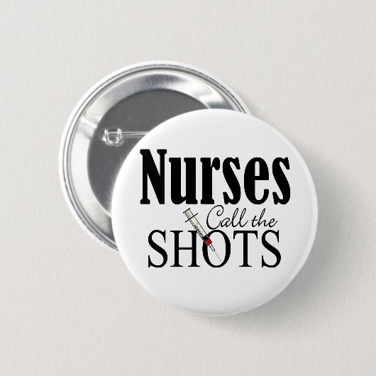 ナース 缶バッジ (正面&裏面)