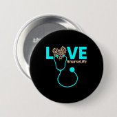 ナース 缶バッジ (正面&裏面)