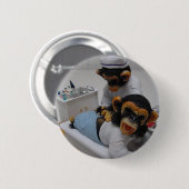 ナース 缶バッジ (正面&裏面)