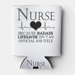 ナース『Badass Lifesaver』は公式ではないから 缶クーラー