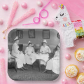 ナースat tea, early 1900s ペーパープレート (パーティー)