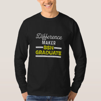 ナースBsn大学院看護学卒業 Tシャツ