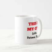 ナースCPRコーヒー忍耐性反復コーヒーマグ コーヒーマグカップ (正面右)