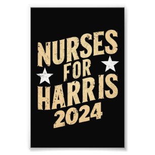 ナースHarris 2024 USA フォトプリント