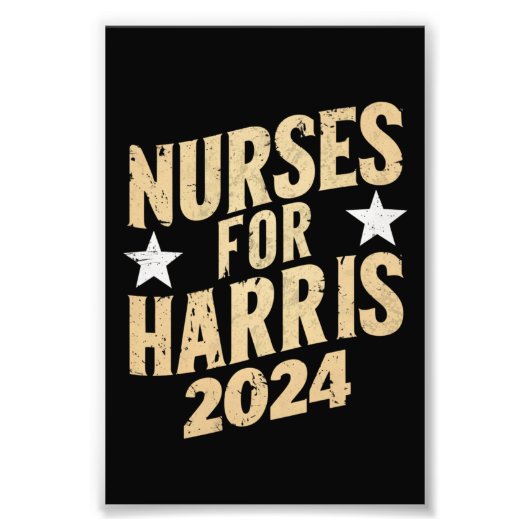 ナースHarris 2024 USA フォトプリント (正面)
