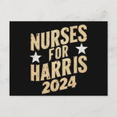 ナースHarris 2024 USA ポストカード (正面)