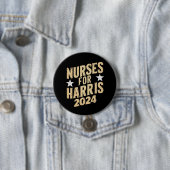 ナースHarris 2024 USA 缶バッジ (インサイチュ)