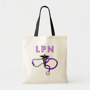 ナースLPNの聴診器 トートバッグ